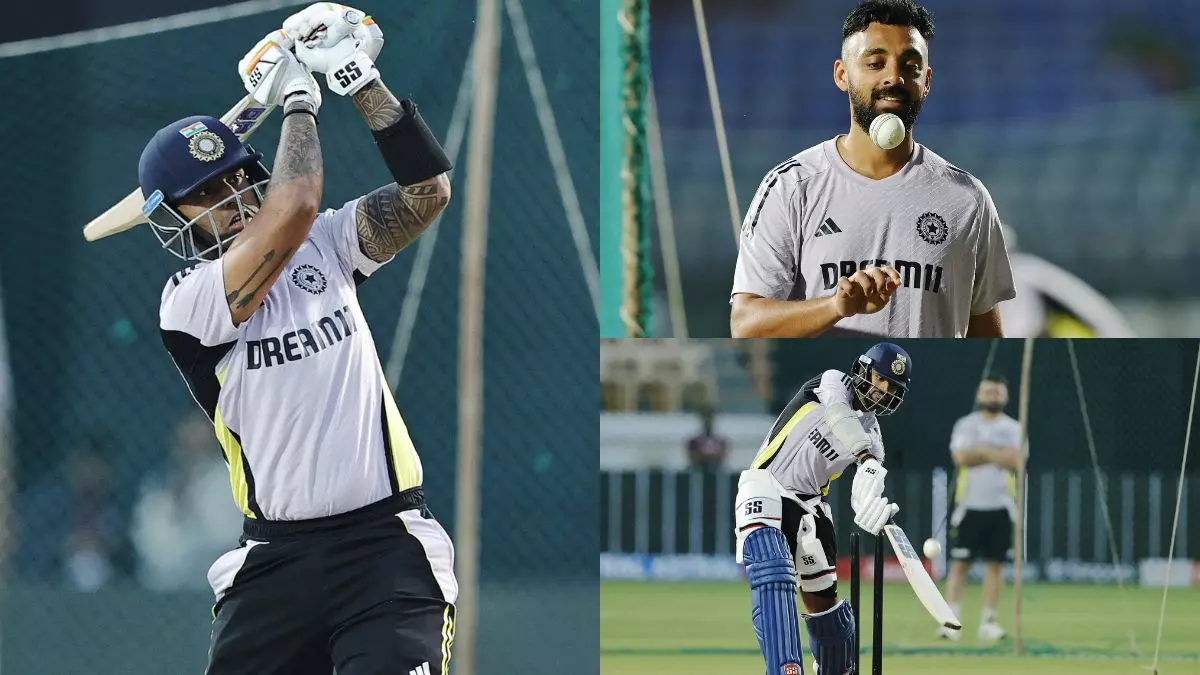 इंग्लैंड के खिलाफ T20 सीरीज जीतने के इरादे से आज मैदान में उतरेगी टीम इंडिया, क्या फॉर्म में आएंगे SKY? इंग्लैंड के खिलाफ T20 सीरीज जीतने के इरादे से आज मैदान में उतरेगी टीम इंडिया, क्या फॉर्म में आएंगे SKY?