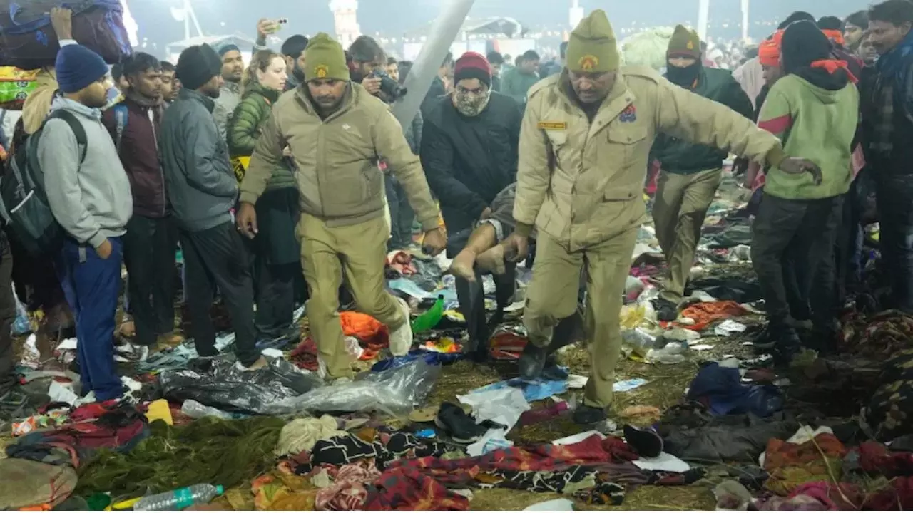 महाकुंभ में भगदड़ के बाद का VIDEO आया सामने, 10 से अधिक श्रद्धालुओं की मौत की आशंका, CM योगी ने की ये अपील