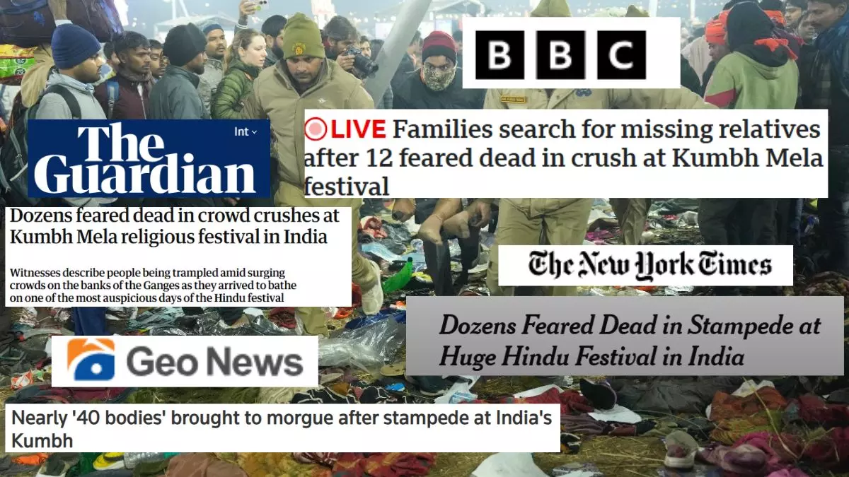 BBC से लेकर NYT तक,  महाकुंभ में मची भगदड़ पर दुनिया की मीडिया ने क्या कहा?