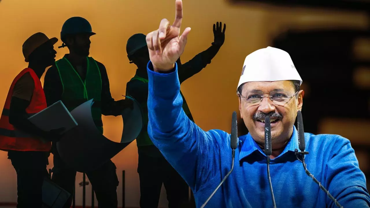 सरकारी स्टाफ कार्ड, काम के घंटे और सैलरी पर क़ानून... केजरीवाल ने दिल्ली के कर्मचारियों को दी 7 गारंटी