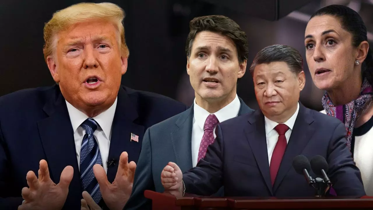 ट्रम्प के एक्शन पर रिएक्शन! मैक्सिको और कनाडा US पर लगाएगा टैरिफ, चीन ने भी दे डाली धमकी ट्रम्प के एक्शन पर रिएक्शन! मैक्सिको और कनाडा US पर लगाएगा टैरिफ, चीन ने भी दे डाली धमकी