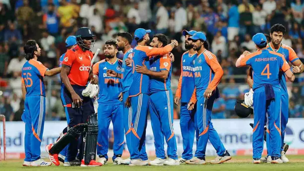 भारत ने इंग्लैंड को चारों खाने किया चित्त, सीरीज पर 4-1 से किया कब्ज़ा भारत ने इंग्लैंड को चारों खाने किया चित्त, सीरीज पर 4-1 से किया कब्ज़ा