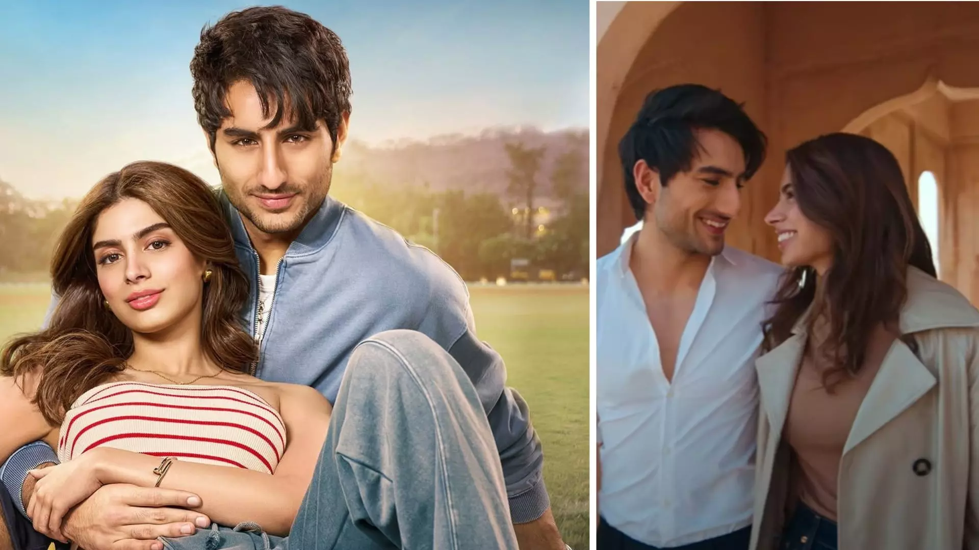 Nadaaniyan First Song Out Ishq Mein : एक दूसरे के प्यार में डूबे Khushi Kapoor और Ibrahim Ali Khan