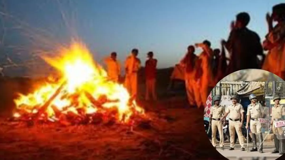 पिता के अंतिम संस्कार को लेकर भिड़े दो भाई, शव को काटकर अलग-अलग जलाने की आई नौबत