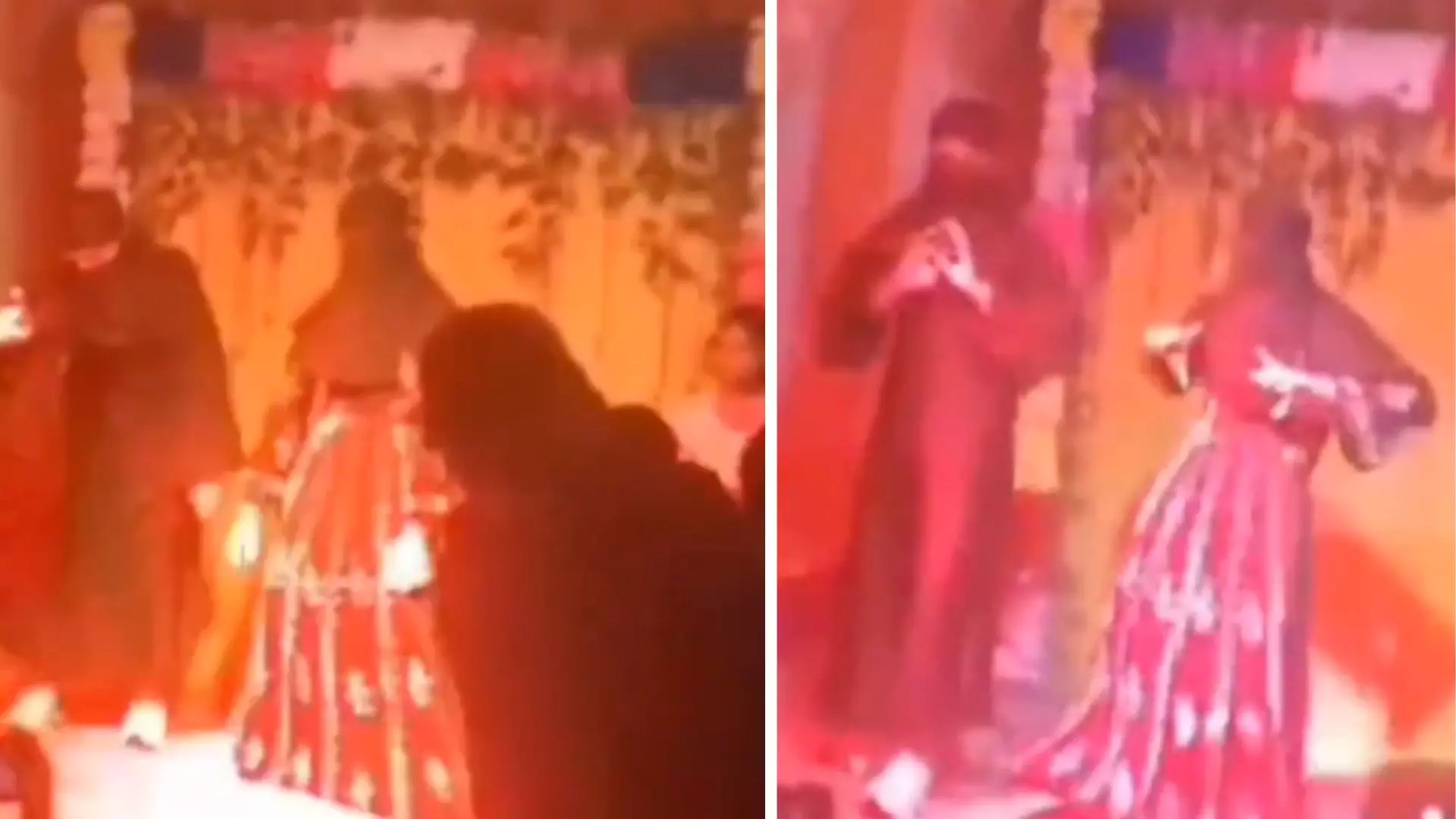 सरस्वती पूजा में हिजाब पहने युवकों ने लगाए बालम थानेदार पर ठुमके, पुलिस ने दबोचा; Viral Video