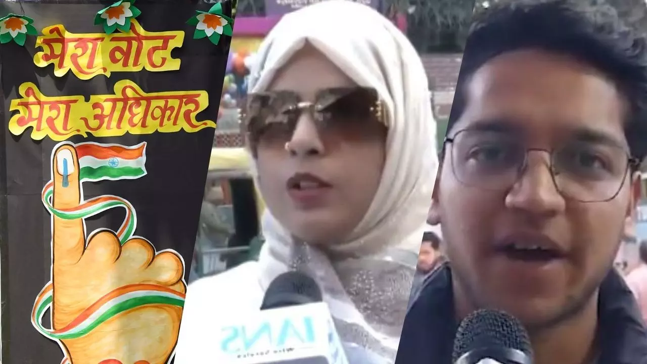सुरक्षित चाहिए हमारी दिल्ली, गजब का उत्साह लिए वोट डालने पहुंचे वोटर्स क्या कह रहे? | VIDEO