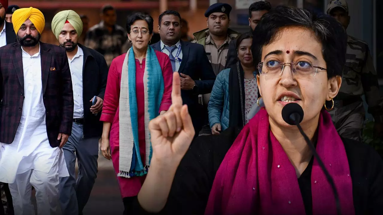 सिर्फ चुनाव नहीं, धर्मयुद्ध... एक तरफ अच्छाई और दूसरी ओर गुंडागर्दी, वोटिंग के दौरान CM आतिशी | VIDEO