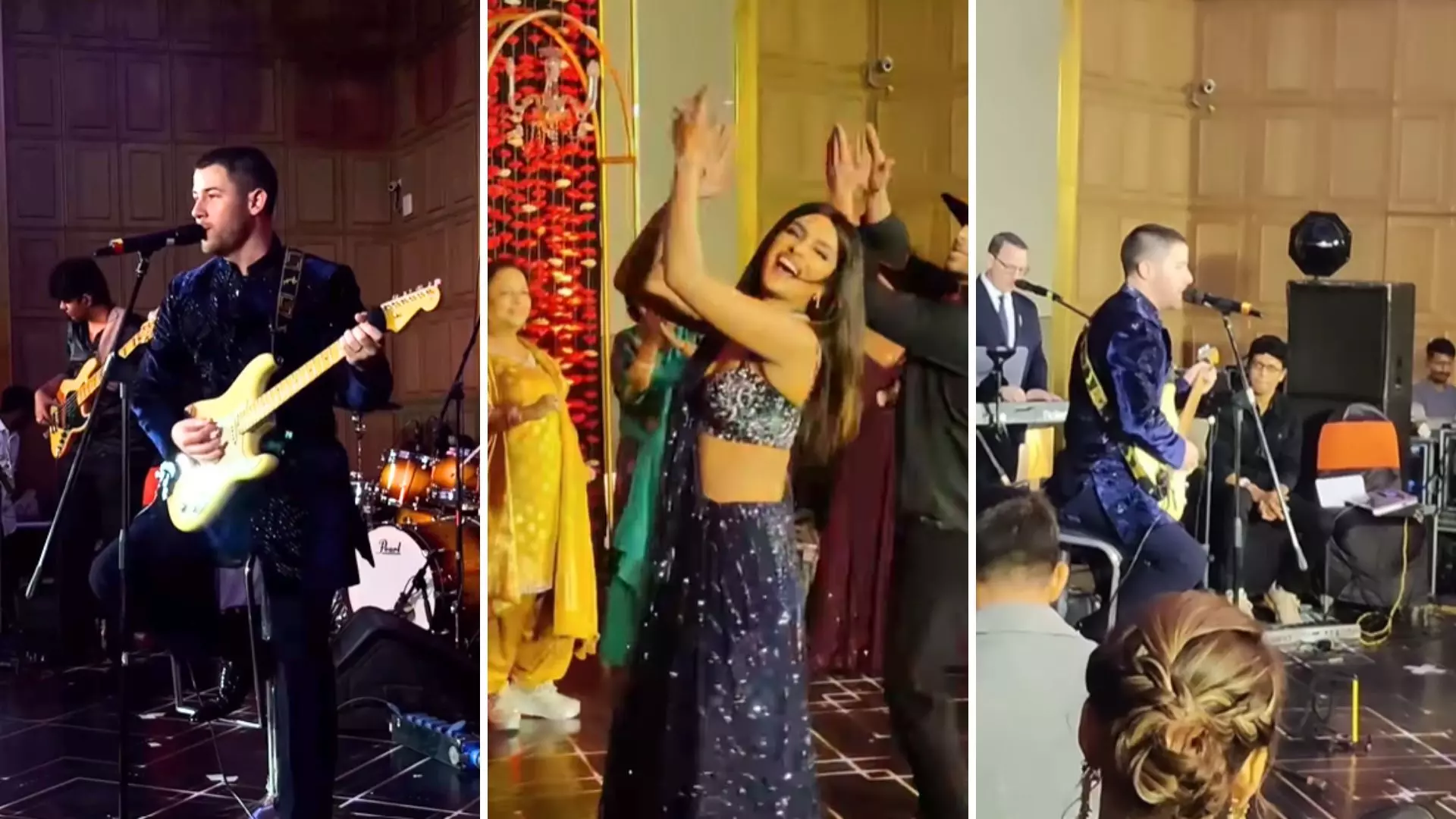 साले के संगीत नाईट में जीजू Nick Jonas ने सुरों से बांधा समां, जमकर नाची Priyanka Chopra साले के संगीत नाईट में जीजू Nick Jonas ने सुरों से बांधा समां, जमकर नाची Priyanka Chopra