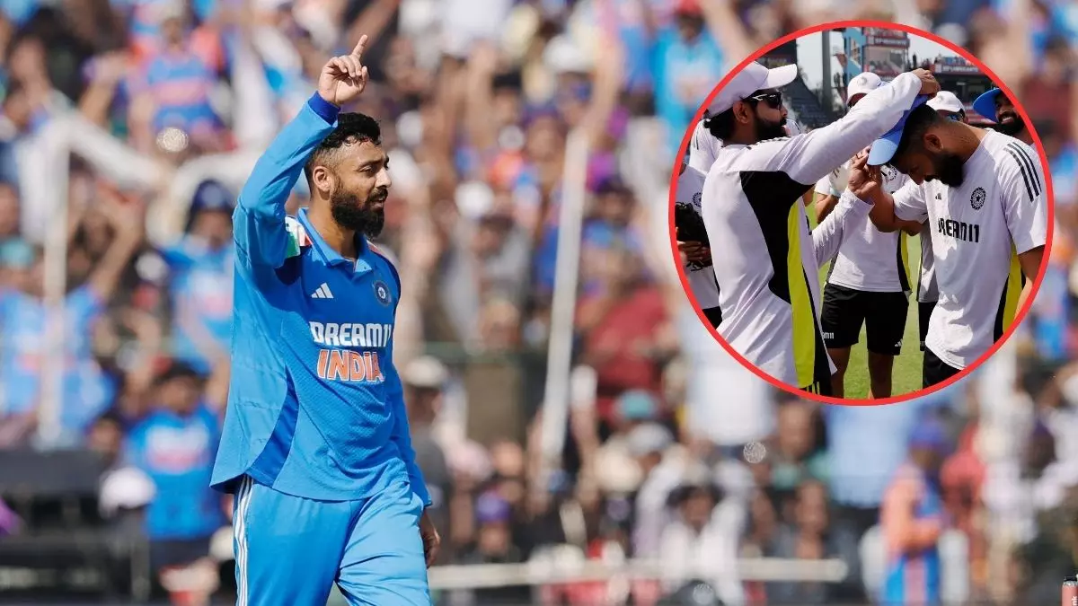वरुण चक्रवर्ती ने वनडे डेब्यू में रचा इतिहास, ऐसा करने वाले बने पहले भारतीय वरुण चक्रवर्ती ने वनडे डेब्यू में रचा इतिहास, ऐसा करने वाले बने पहले भारतीय