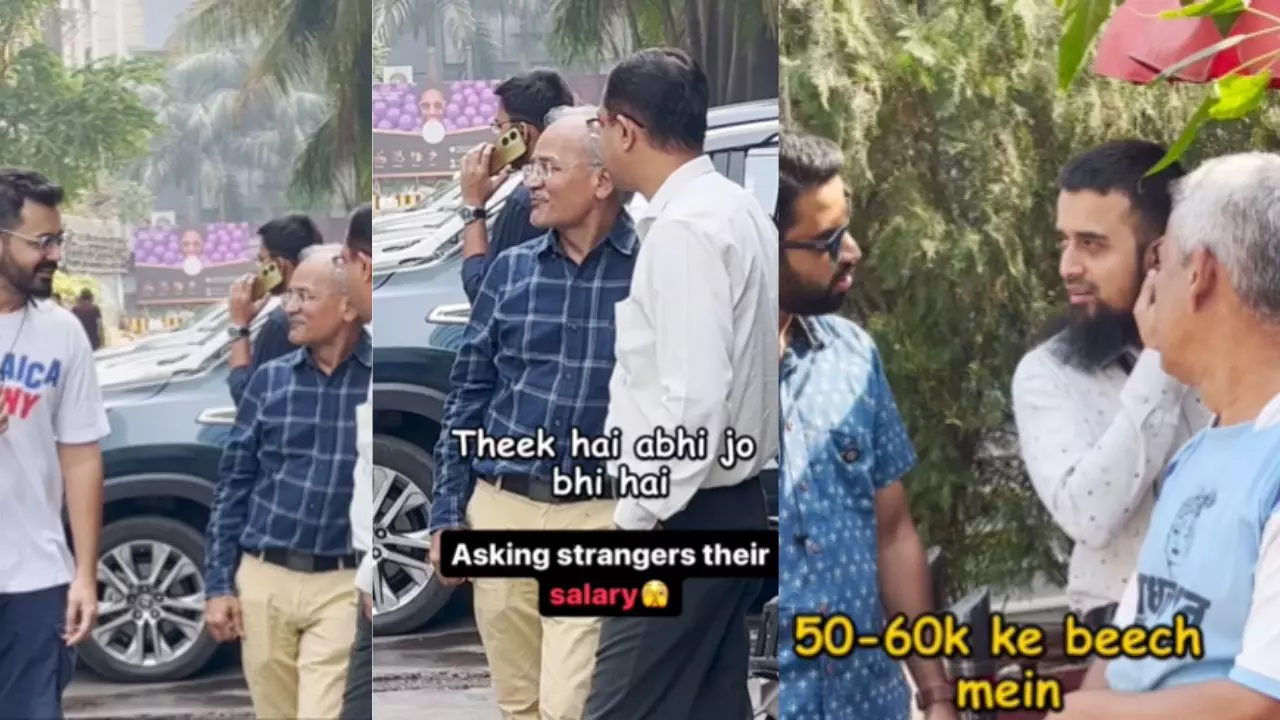 आपकी कितनी सैलरी? सड़कों पर घूम-घूम कर इंफ्लुएंसर ने लोगों से किए सवाल; Video वायरल