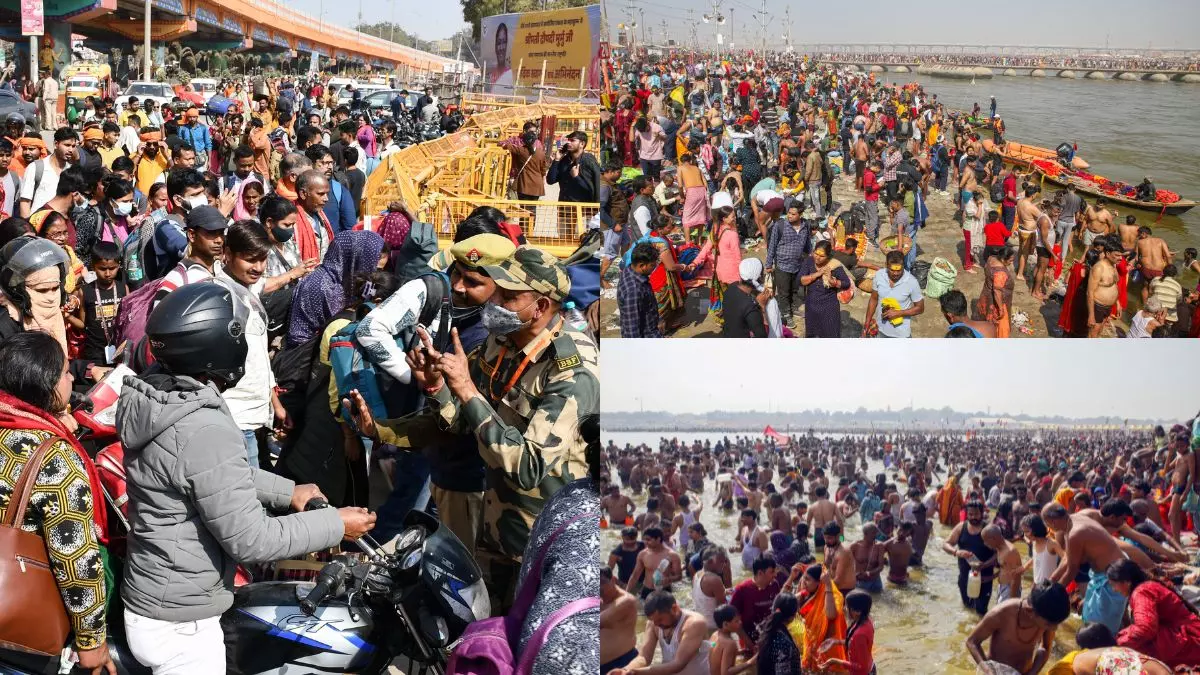 माघ पूर्णिमा का प्रमुख स्नान पर्व आज, संगम में डुबकी लगाने उमड़ा जनसैलाब; कैसी है प्रशासन की तैयारी?