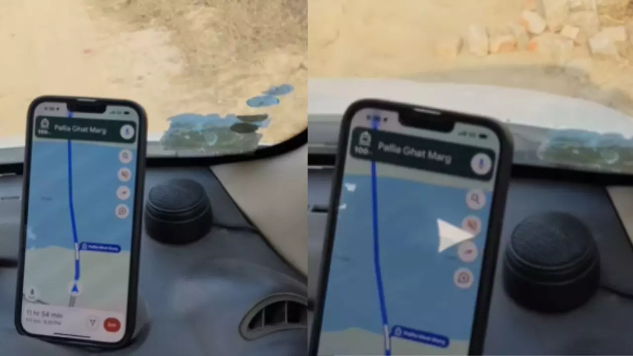 फिर रास्ता भूला Google Map! दिल्‍ली जा रहे युवक को पहुंचाया ऐसी जगह... लोग बोले- भरोसा रखिए अंदर रास्ता होगा
