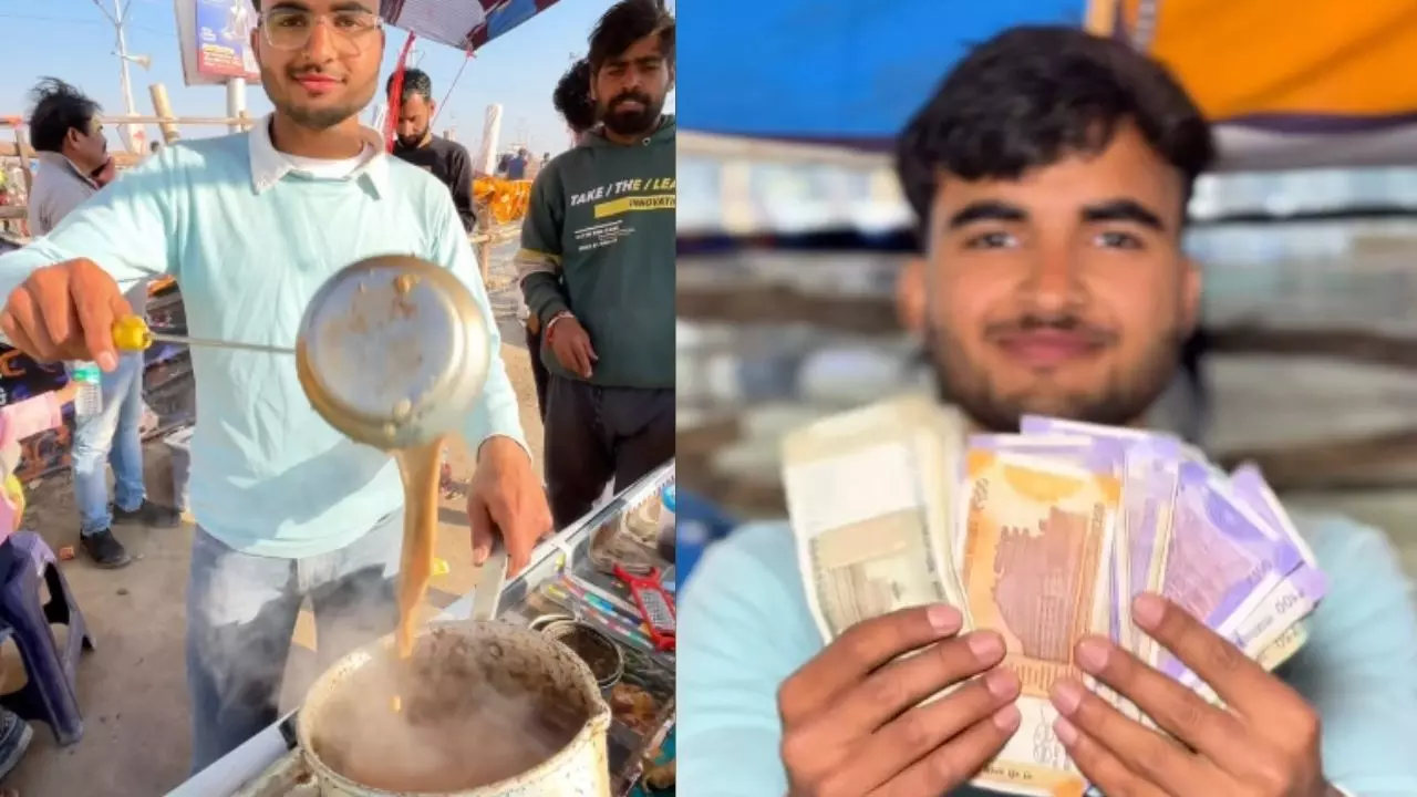 कुंभ के मेले में एक दिन में चाय बेचकर कितना पैसा? इस चायवाले ने किया हैरान कर देने वाला दावा, VIDEO