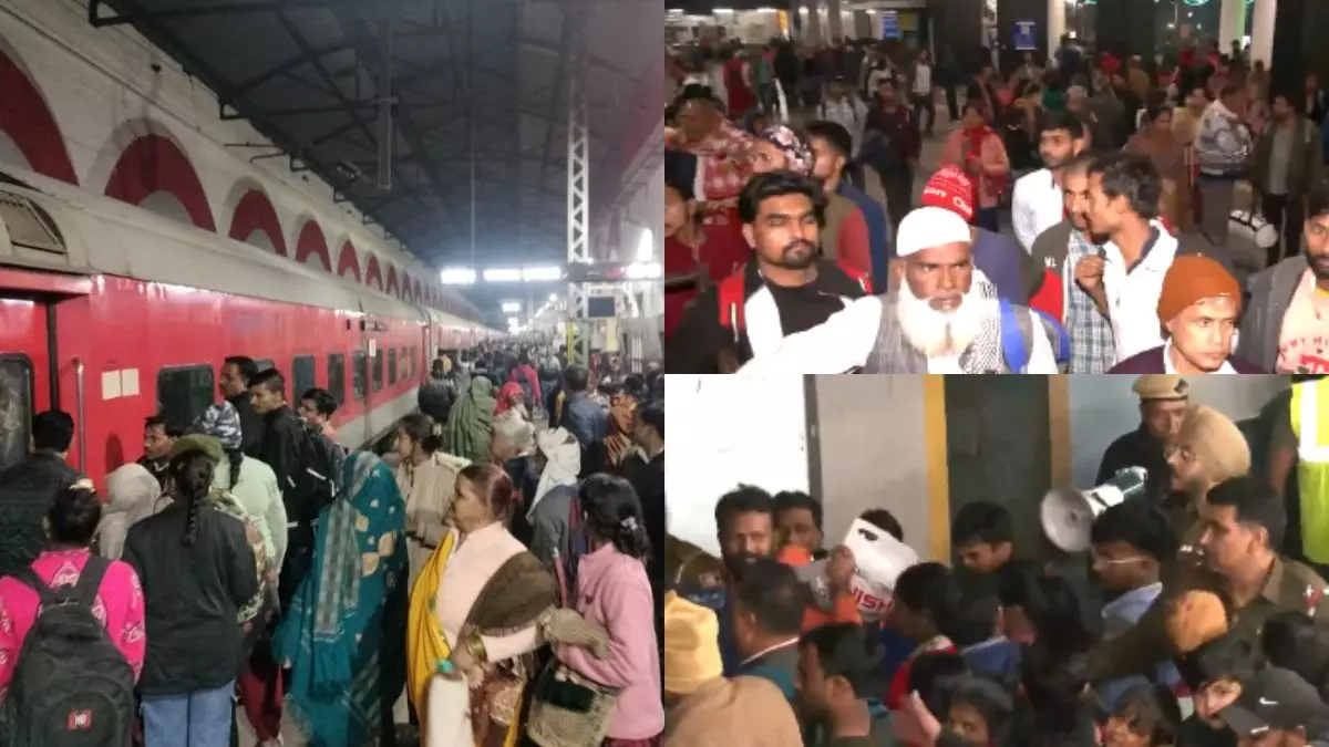 अलीगढ़ में बेहोश हुई लड़की, प्रयागराज में भीड़ को किया गया डायवर्ट... अन्य रेलवे स्टेशनों पर कैसे हैं हालात? अलीगढ़ में बेहोश हुई लड़की, प्रयागराज में भीड़ को किया गया डायवर्ट... अन्य रेलवे स्टेशनों पर कैसे हैं हालात?
