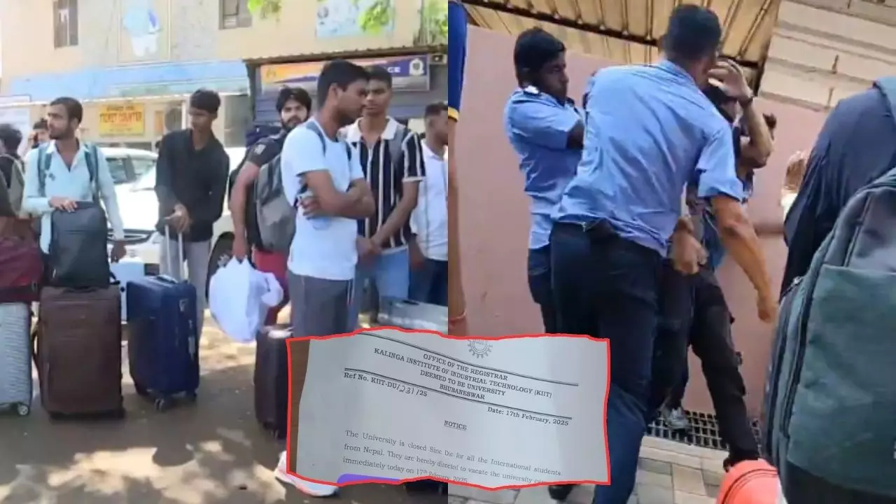 कॉलेज के निकलो नहीं तो... नेपाली छात्रा के सुसाइड के बाद छात्रों को पीटकर भगाया, मैडम से बहस का Video वायरल