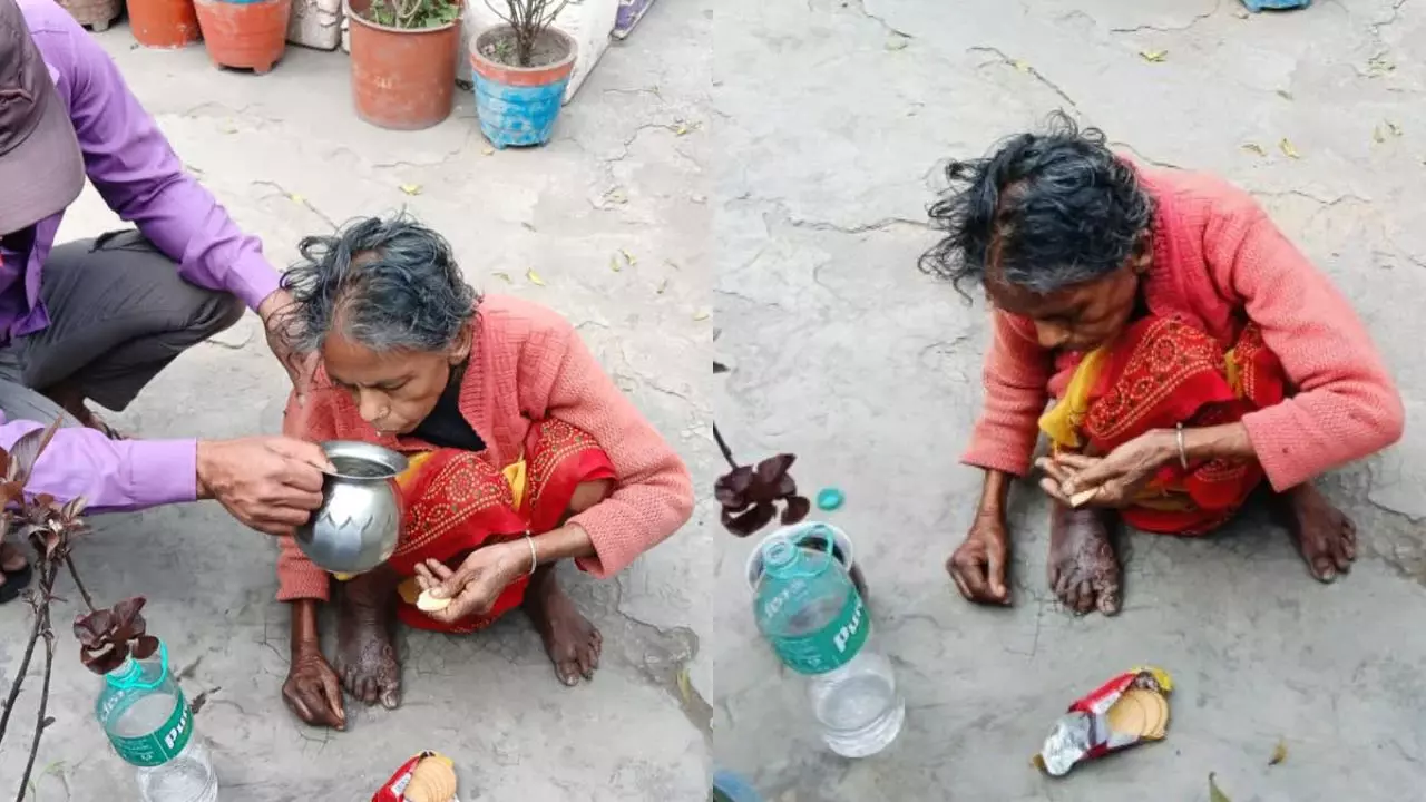 महाकुंभ में पुण्य कमाने मां को घर में बंद कर चला गया बेटा, प्लास्टिक खाने को मजबूर हुईं बुजुर्ग