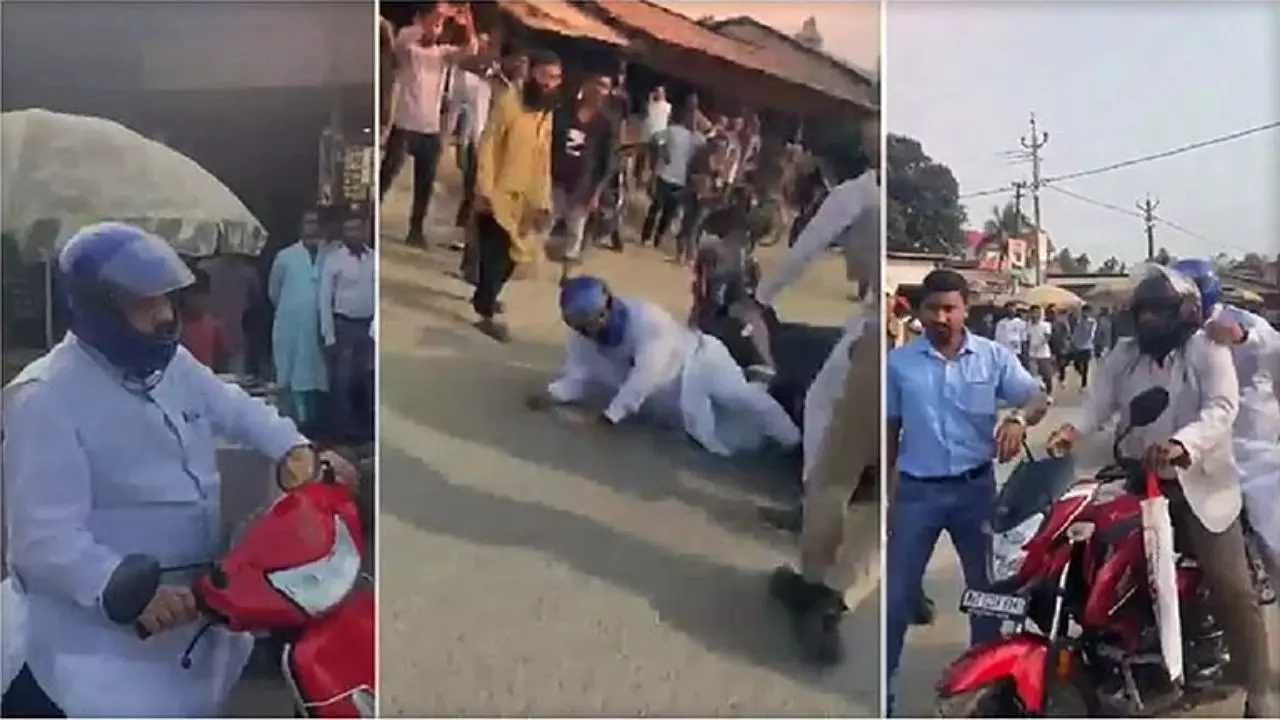 क्रिकेट बैट से मारा और सिक्योरिटी से बंदूक छीनने की कोशिश, असम में कांग्रेस सांसद पर हुआ हमला क्रिकेट बैट से मारा और सिक्योरिटी से बंदूक छीनने की कोशिश, असम में कांग्रेस सांसद पर हुआ हमला
