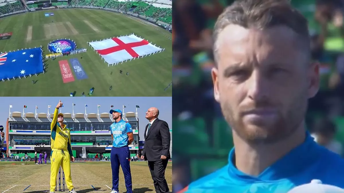 गजब है! लाहौर में ENG vs AUS मैच में बजा भारत का राष्ट्रगान जन गण मन, लोग बोले- यह है मोदी की ताकत