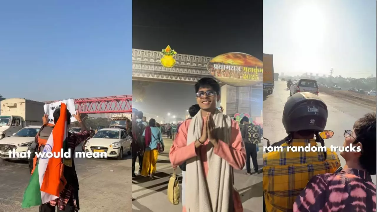 एक भी पैसे नहीं किए खर्च, फिर भी ये इंफ्लूएंसर पहुंच गया महाकुंभ; VIDEO में सुनाई जर्नी एक भी पैसे नहीं किए खर्च, फिर भी ये इंफ्लूएंसर पहुंच गया महाकुंभ; VIDEO में सुनाई जर्नी