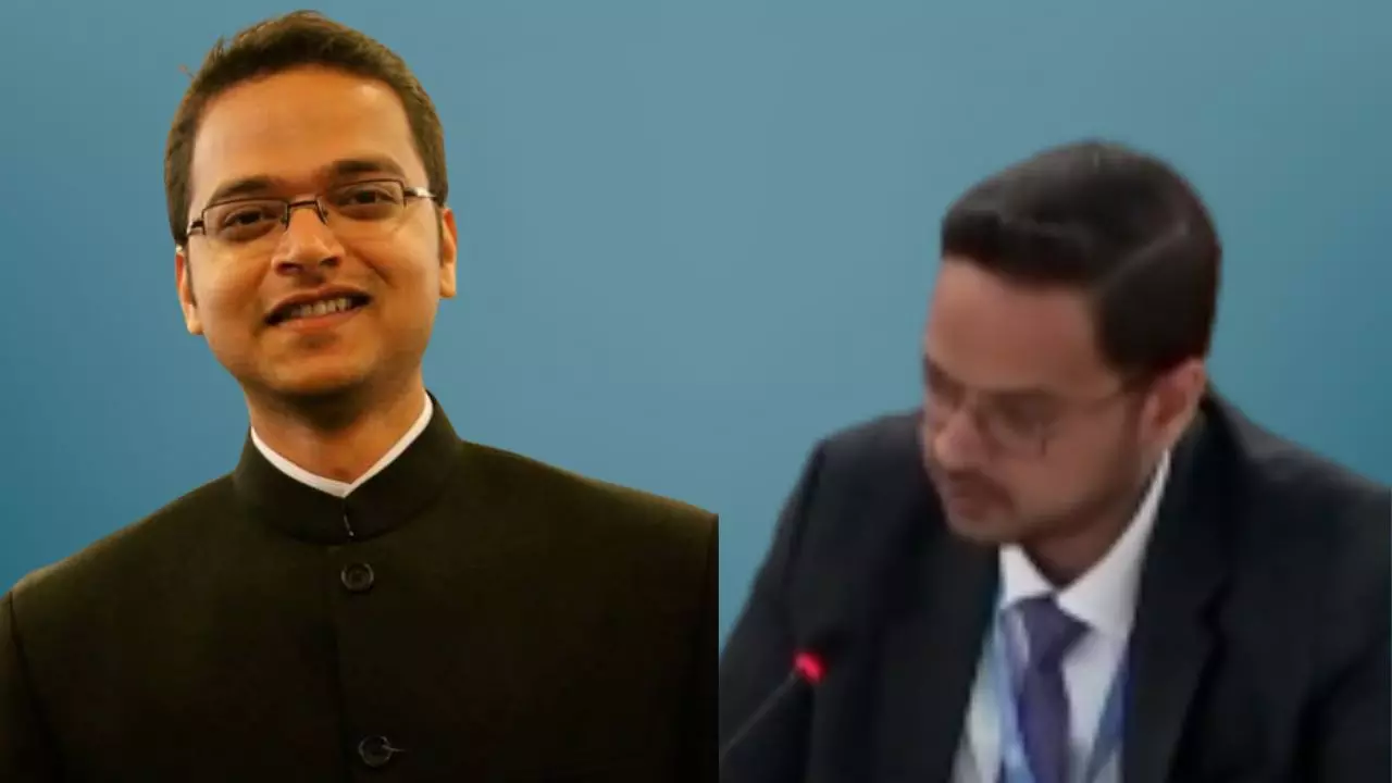 IIT से इंजीनियरिंग, 2012 में बने IFS अधिकारी... UN में पाकिस्तान की क्लास लगाने वाले Kashitij Tyagi कौन? IIT से इंजीनियरिंग, 2012 में बने IFS अधिकारी... UN में पाकिस्तान की क्लास लगाने वाले Kashitij Tyagi कौन?