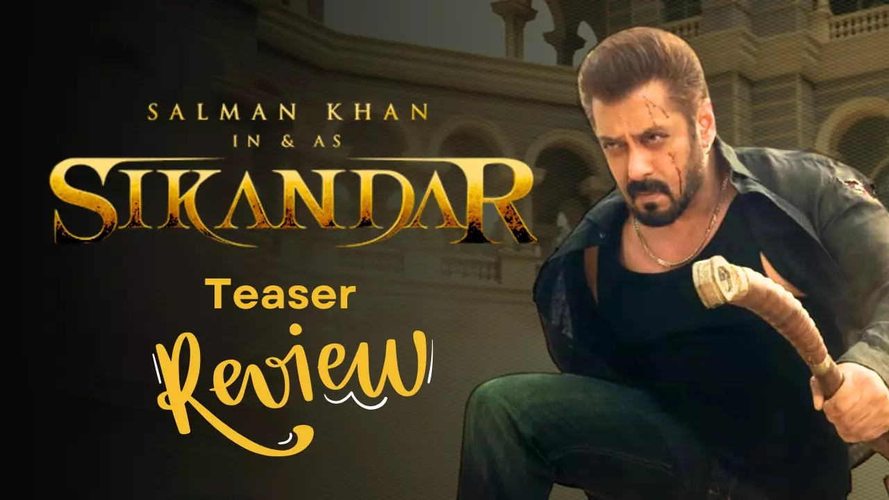 Salman Khans Sikandar Teaser Review: सलमान का पावर-पैक एक्शन या पॉलिटिकल थ्रिलर का गेमचेंजर? Salman Khans Sikandar Teaser Review: सलमान का पावर-पैक एक्शन या पॉलिटिकल थ्रिलर का गेमचेंजर?