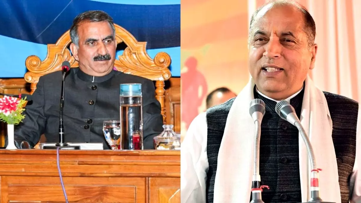 हिमाचल की सुक्खू सरकार मंदिरों से क्यों धन मांग रही है? बीजेपी ने कांग्रेस पर बोला हमला हिमाचल की सुक्खू सरकार मंदिरों से क्यों धन मांग रही है? बीजेपी ने कांग्रेस पर बोला हमला
