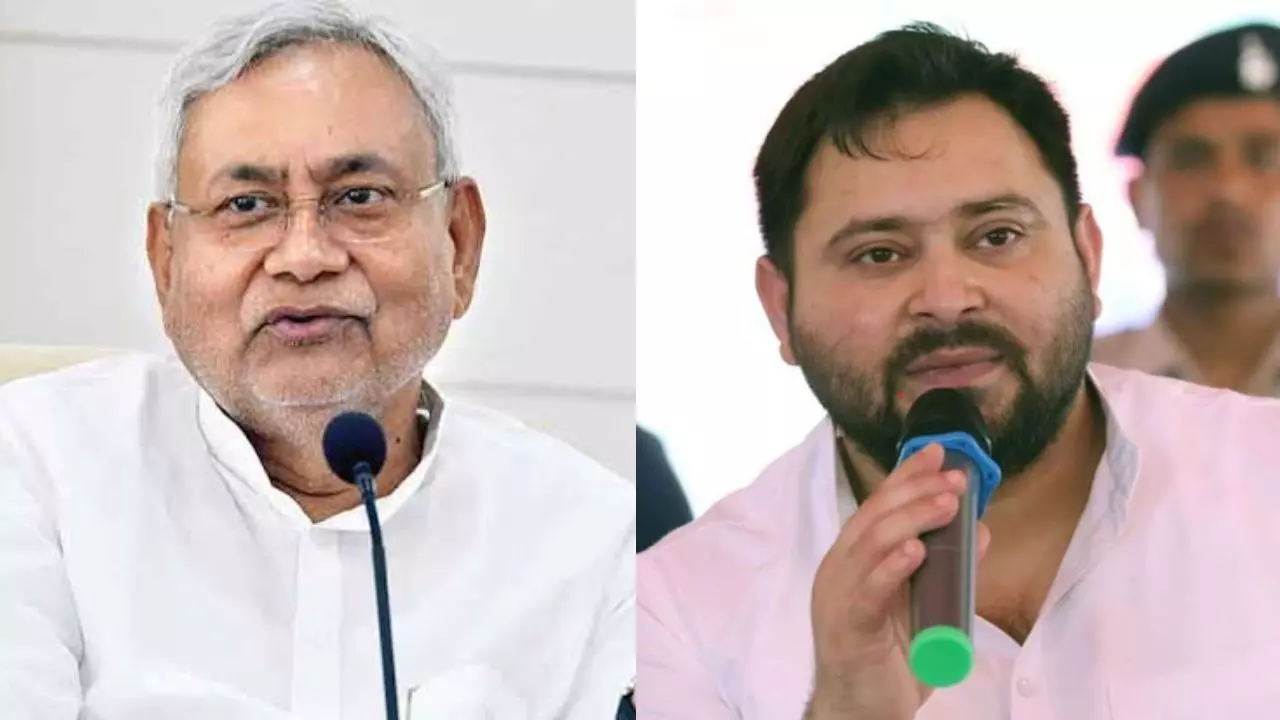 बिहार के लोग चलाना चाहते हैं नई गाड़ी, ये बीजेपी का था कैबिनेट विस्तार; नीतीश को लेकर बोले तेजस्वी। Video