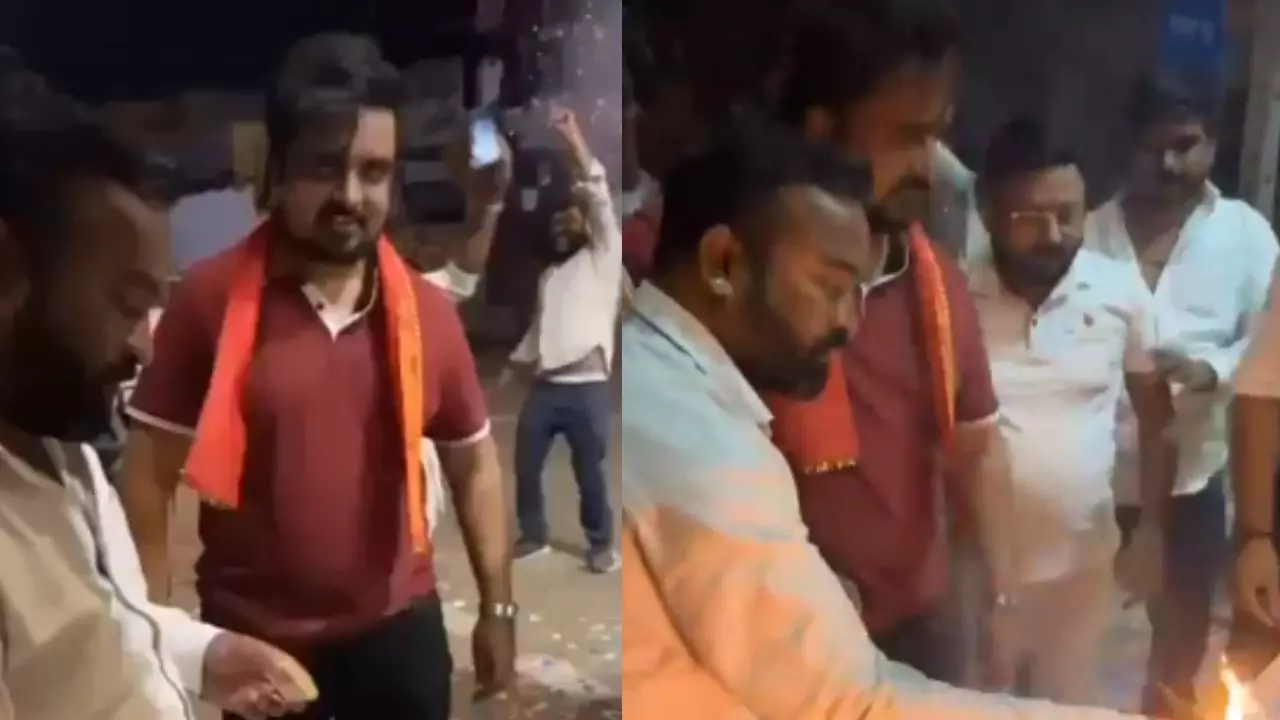 मां के मेयर बनने के बाद बेटे ने दिखाई पावर, HC के आदेश के बावजूद सड़क पर काटा केक; मचा बवाल मां के मेयर बनने के बाद बेटे ने दिखाई पावर, HC के आदेश के बावजूद सड़क पर काटा केक; मचा बवाल