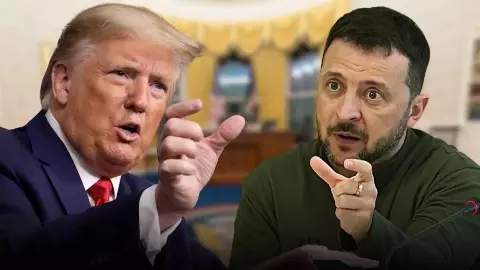Trump and Zelenskyy