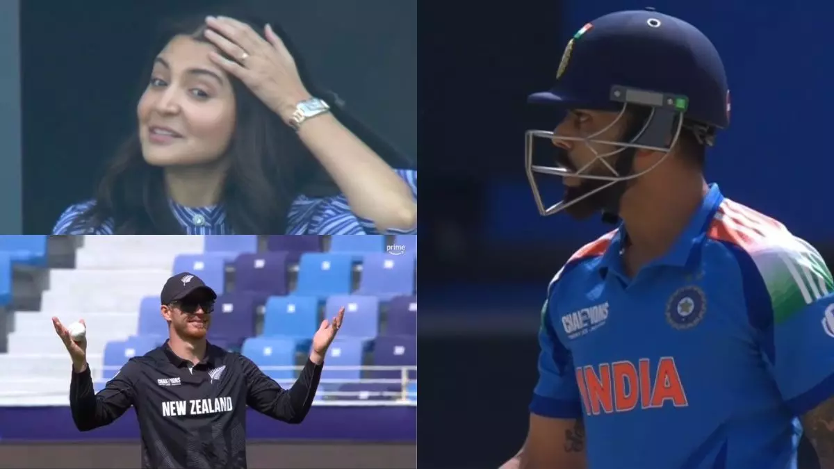 अविश्वसनीय.... ग्लेन फिलिप्स ने हवा में उड़कर पकड़ा विराट कोहली का कैच, अनुष्का शर्मा को भी नहीं हुआ यकीन अविश्वसनीय.... ग्लेन फिलिप्स ने हवा में उड़कर पकड़ा विराट कोहली का कैच, अनुष्का शर्मा को भी नहीं हुआ यकीन