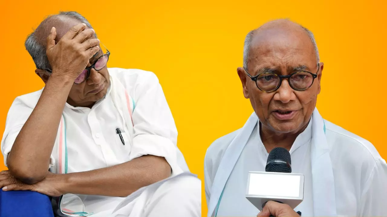 नेता जी की जमीन के साथ फर्जीवाड़ा! MP कांग्रेस सांसद दिग्विजय सिंह की कैसे बेची गई पैतृक संपत्ति?