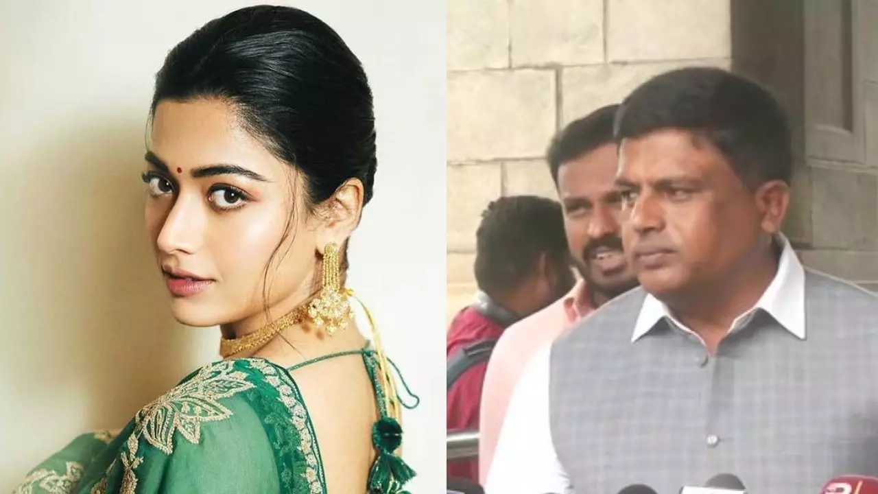Rashmika Mandanna को सबक सिखाने की जरूरत, आखिर क्यों एक्ट्रेस पर भड़के कांग्रेस MLA? भाजपा ने दिया जवाब