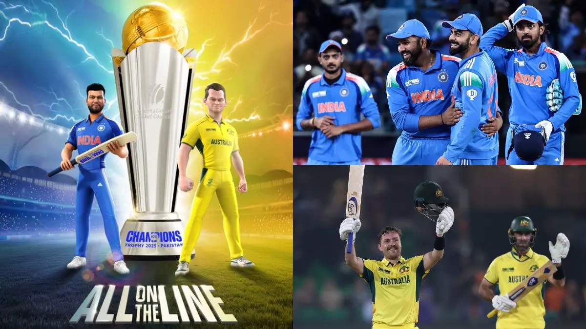 चैंपियंस ट्रॉफी का पहला सेमीफाइनल आज, ऑस्ट्रेलिया से 2023 में मिली हार का बदला लेने उतरेगा भारत चैंपियंस ट्रॉफी का पहला सेमीफाइनल आज, ऑस्ट्रेलिया से 2023 में मिली हार का बदला लेने उतरेगा भारत