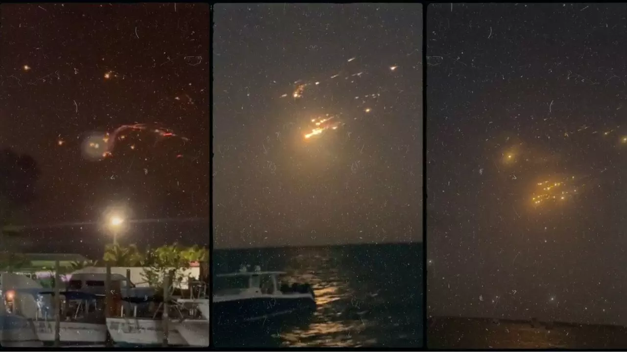 बीच हवा में फट गया SpaceX का स्टारशिप, फ्लोरिडा और बहामास के उपर दिखा मलबा | Video बीच हवा में फट गया SpaceX का स्टारशिप, फ्लोरिडा और बहामास के उपर दिखा मलबा | Video