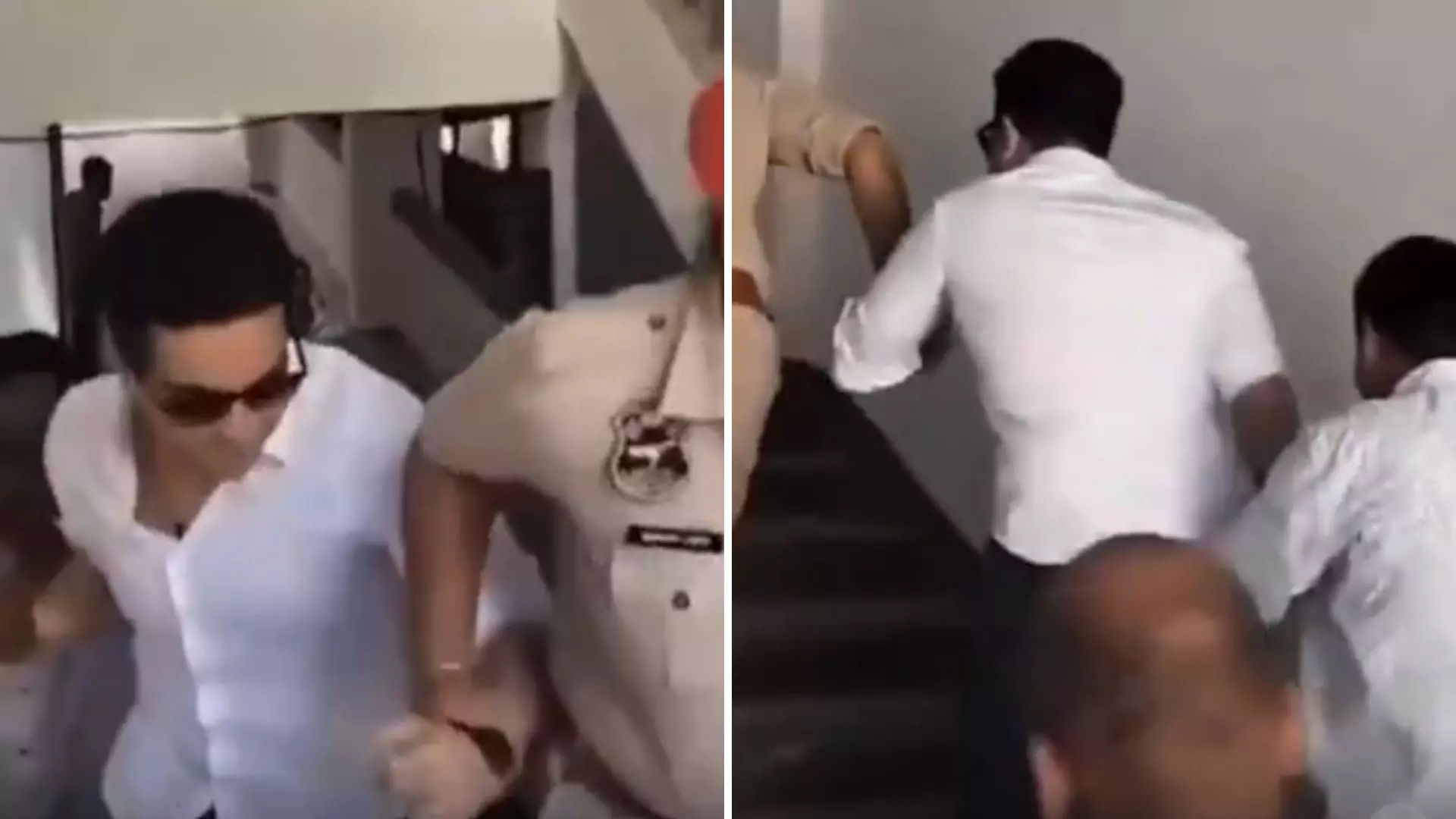 Ranveer Allahbadia से पुलिस ने की धक्का-मुक्की, क्राइम ब्रांच से यूट्यूबर संग खींचतान का वीडियो वायरल Ranveer Allahbadia से पुलिस ने की धक्का-मुक्की, क्राइम ब्रांच से यूट्यूबर संग खींचतान का वीडियो वायरल