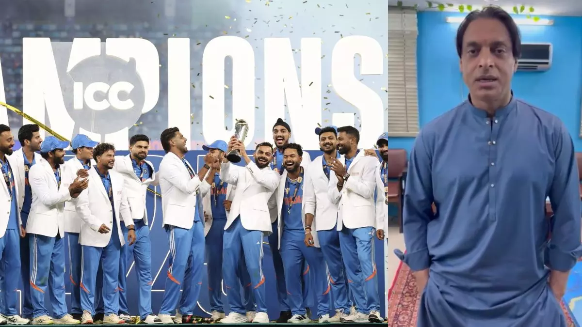 भारत ने रिकॉर्ड तीसरी बार जीती चैंपियंस ट्रॉफी, लेकिन पाकिस्तान की हो रही जमकर किरकिरी; शोएब अख्तर ने भी नहीं बख्शा भारत ने रिकॉर्ड तीसरी बार जीती चैंपियंस ट्रॉफी, लेकिन पाकिस्तान की हो रही जमकर किरकिरी; शोएब अख्तर ने भी नहीं बख्शा