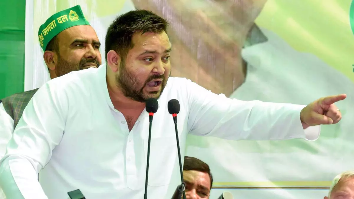 क्या बिहार तुम्हारे पिता जी का है,  बीजेपी विधायक पर भड़के तेजस्वी यादव; होली पर मुस्लिमों से की थी यह अपील