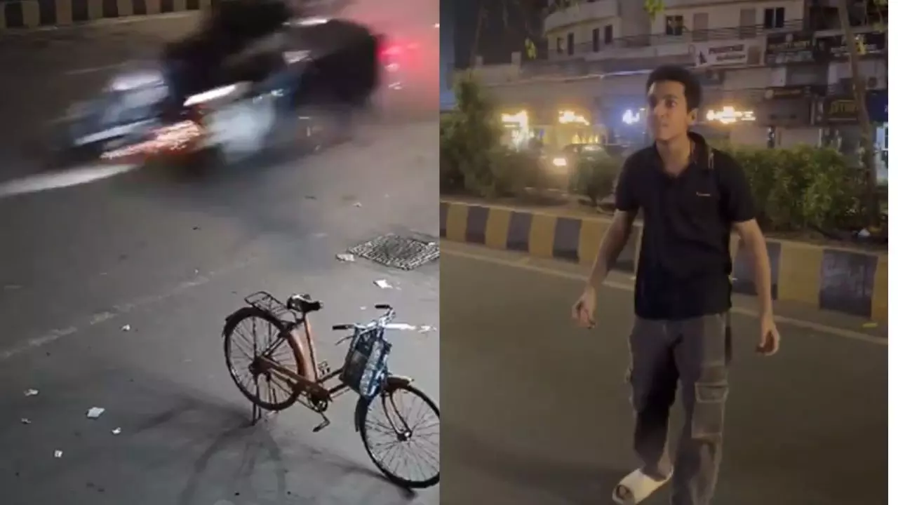 एक और राउंड... वडोदरा में तेज रफ़्तार कार सवार ने लोगों को कुचला, बाहर निकलकर जपने लगा ओम नमः शिवाय | Video