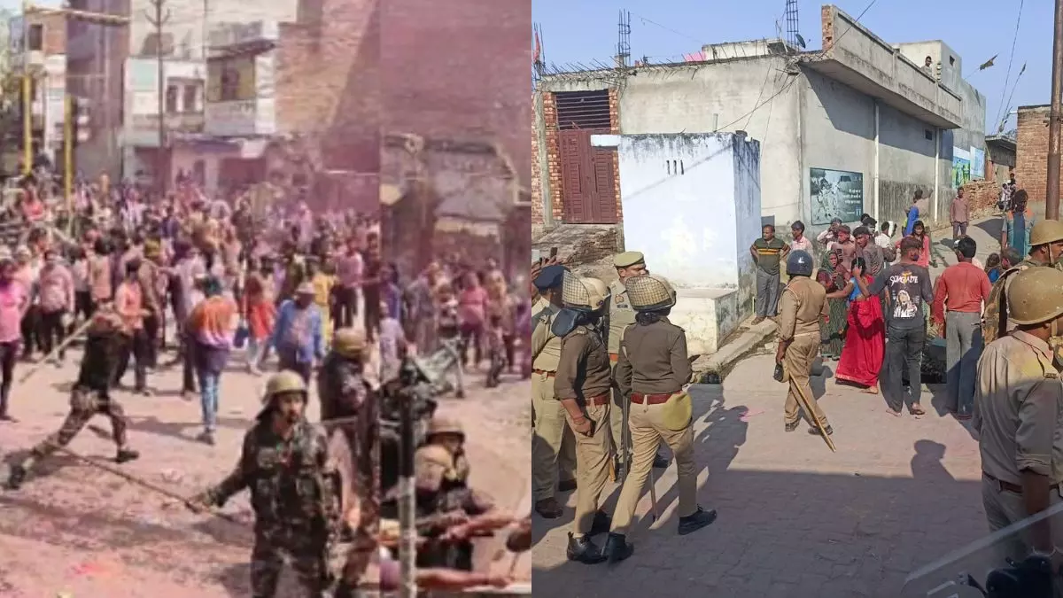 शाहजहांपुर के बाद अब उन्नाव में होली पर बवाल, जुलूस पर लाठी बरसाने पर लोगों ने पुलिस पर फेंके पत्थर
