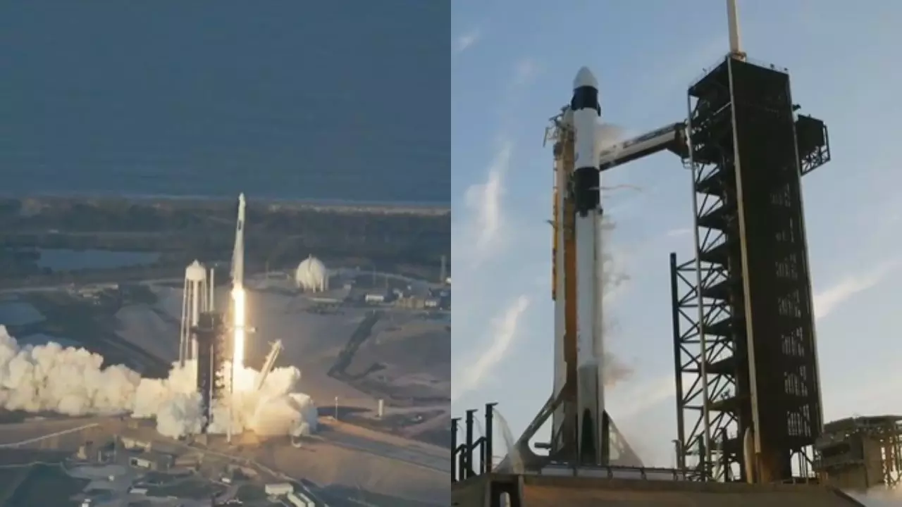 जल्द धरती पर लौटेंगी सुनीता विलियम्स, SpaceX और NASA ने लॉन्च किया नया मिशन | Video जल्द धरती पर लौटेंगी सुनीता विलियम्स, SpaceX और NASA ने लॉन्च किया नया मिशन | Video