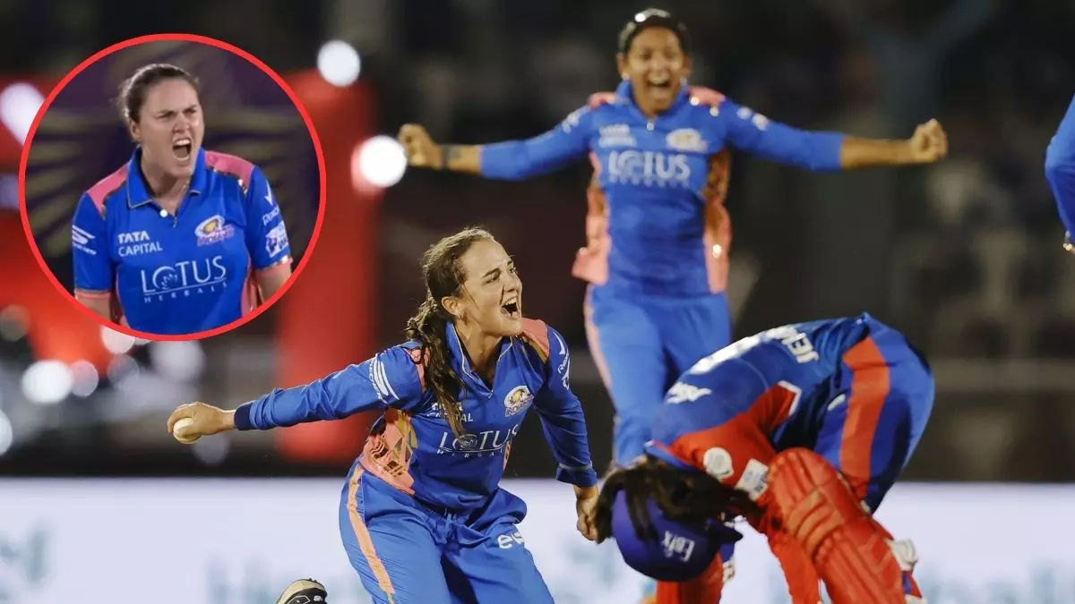 Nat Sciver-Brunt ने MI को दिलाया दूसरा WPL खिताब, DC को लगातार तीसरी बार फाइनल में मिली हार Nat Sciver-Brunt ने MI को दिलाया दूसरा WPL खिताब, DC को लगातार तीसरी बार फाइनल में मिली हार