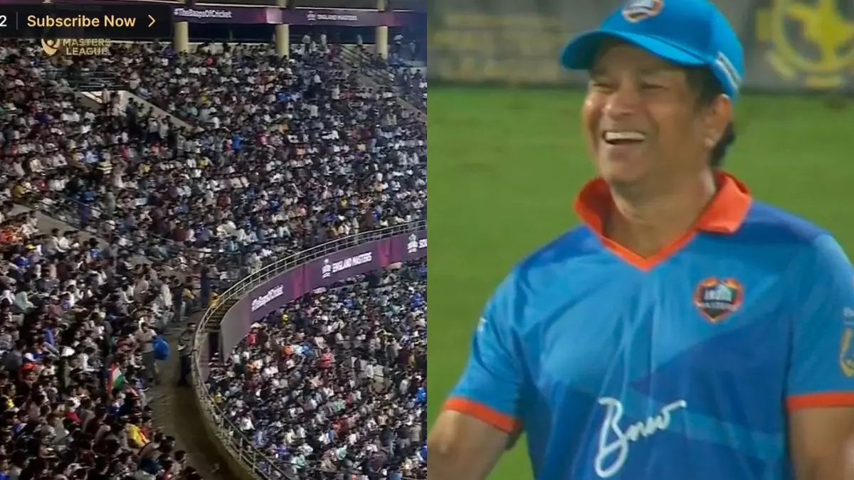 सचिन-सचिन से गूंजा रायपुर का स्टेडियम, INDM ने WIM को 6 विकेट से हराकर जीता IML T20 2025 का खिताब सचिन-सचिन से गूंजा रायपुर का स्टेडियम, INDM ने WIM को 6 विकेट से हराकर जीता IML T20 2025 का खिताब