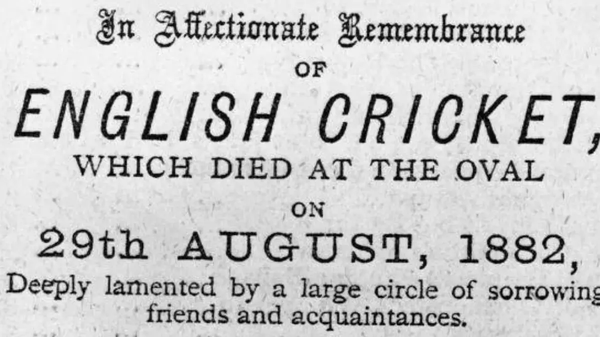 एशेज सीरीज की कैसे हुई शुरुआत? 1882 के मैच का वह किस्सा, जिसके बाद अखबार ने छापा था- English Cricket Died एशेज सीरीज की कैसे हुई शुरुआत? 1882 के मैच का वह किस्सा, जिसके बाद अखबार ने छापा था- English Cricket Died