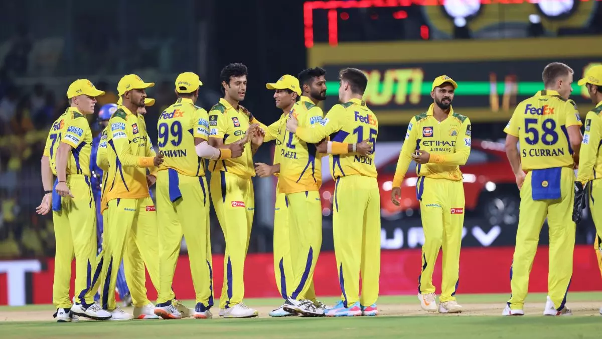 रचिन रविंद्र-रुतुराज गायकवाड़ की फिफ्टी, नूर अहमद के 4 विकेट... CSK ने MI को 4 विकेट से हराया रचिन रविंद्र-रुतुराज गायकवाड़ की फिफ्टी, नूर अहमद के 4 विकेट... CSK ने MI को 4 विकेट से हराया
