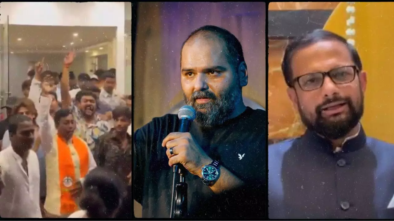 तुम्हें देश छोड़ना पड़ेगा... एकनाथ शिंदे पर टिप्पणी करना कुणाल कामरा को पड़ा भारी, शिंदे गुट के सांसद ने दी चेतावनी