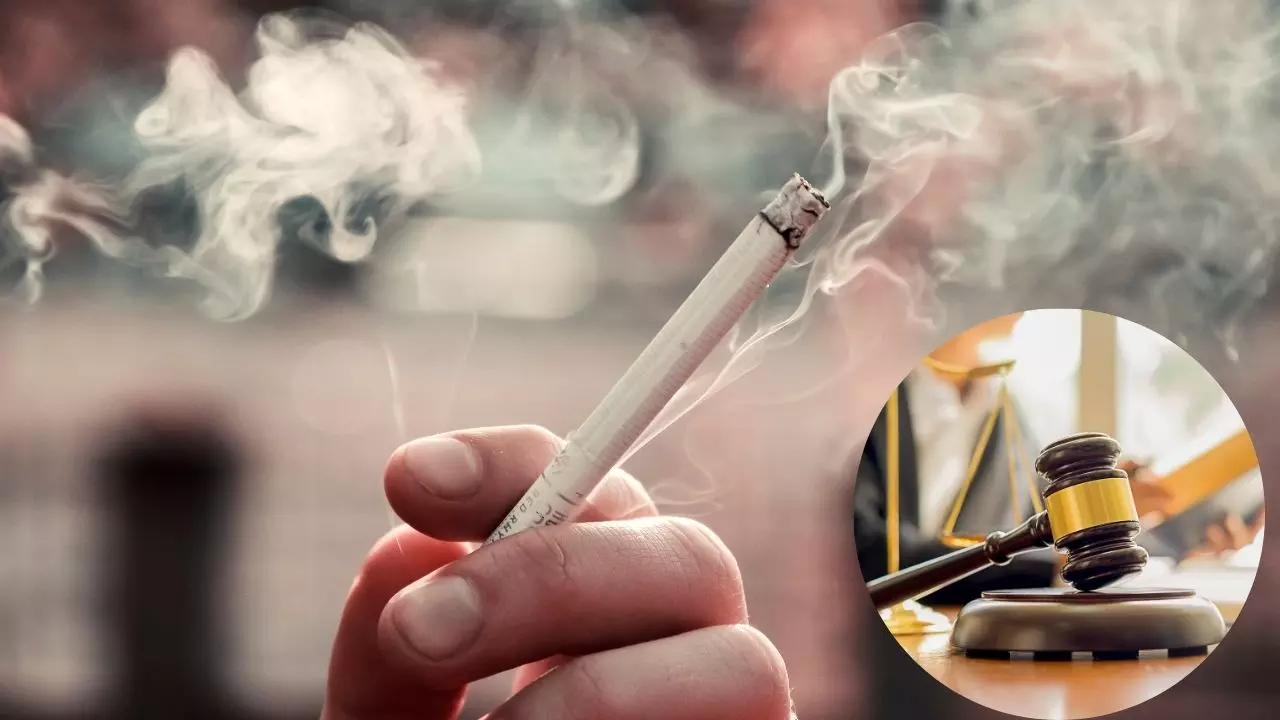 सुनवाई के दौरान सिगरेट पी रहा था शख्स, जज साहब हो गए नाराज, फिर जो हुआ...