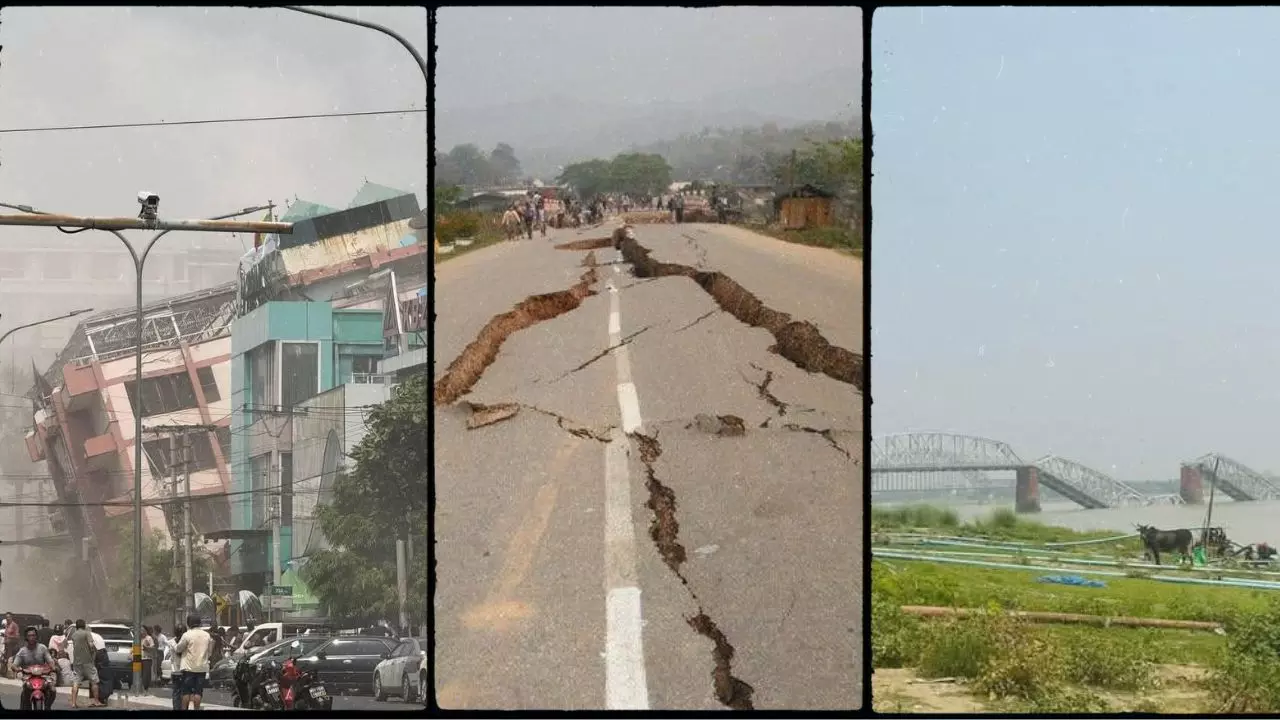 भूकंप से बर्बाद हुए म्‍यांमार और बैंकॉक! भीषण तबाही की तस्‍वीरें और वीडियो देख हिल जाएंगे