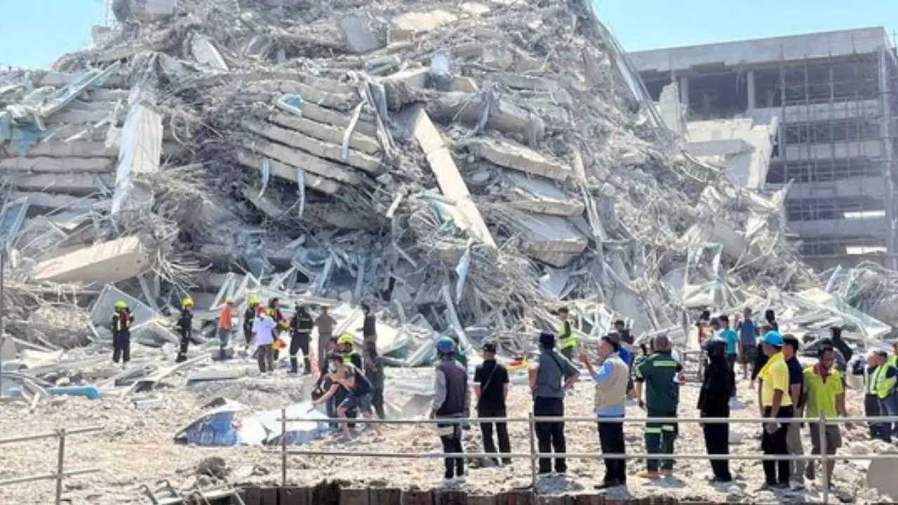 एक ही दिन में भूकंप के 6 झटकों से थर्राया म्‍यांमार, बैंकॉक में भी तबाही; अब तक 20 से ज्‍यादा की मौत - Updates