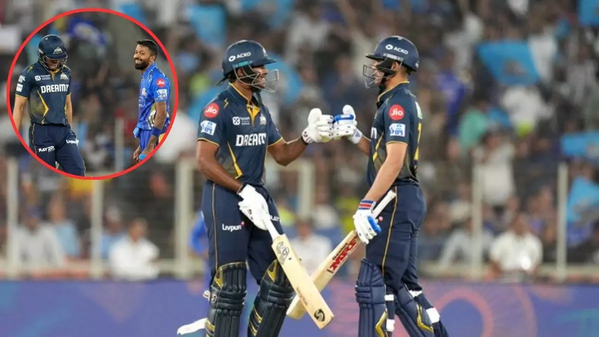 IPL 2025: GT को सुदर्शन का मिला सहारा, MI के सामने जीत के लिए रखा 197 रनों का लक्ष्य; हार्दिक पांड्या ने झटके 2 विकेट