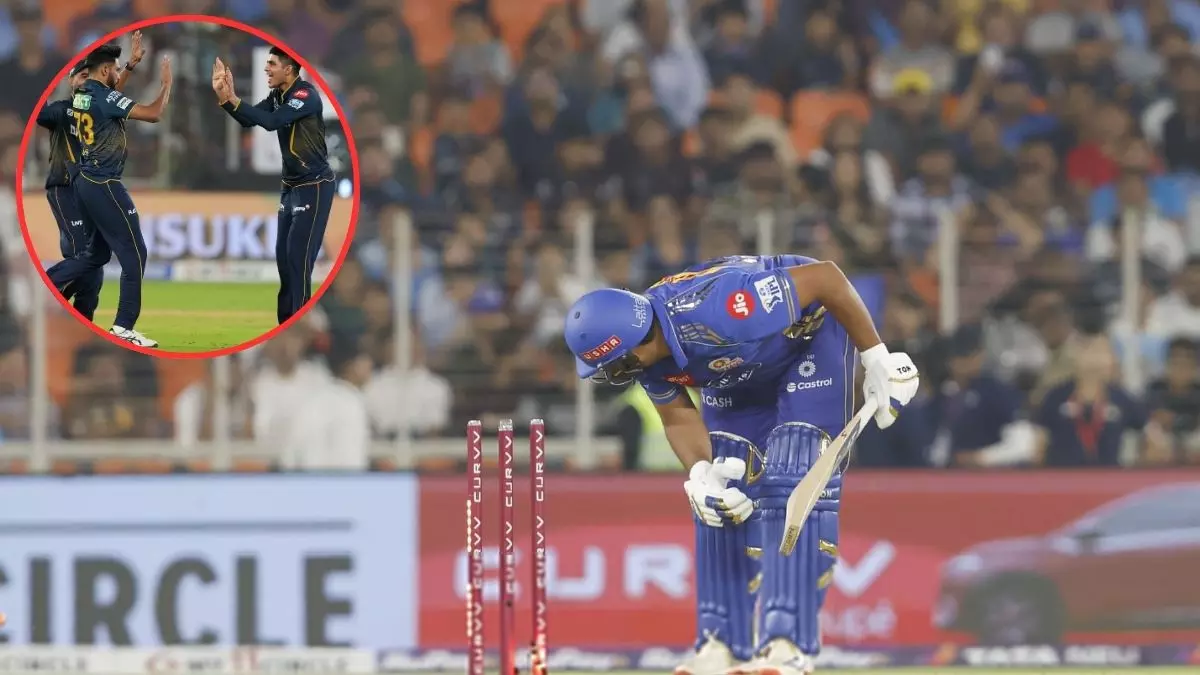 GT Vs MI: मोहम्मद सिराज ने रोहित शर्मा को पहली बार IPL में किया आउट, 11वीं पारी में मिली कामयाबी